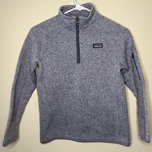 Patagonia Kids Better Sweater 1/4-Zip Fleece